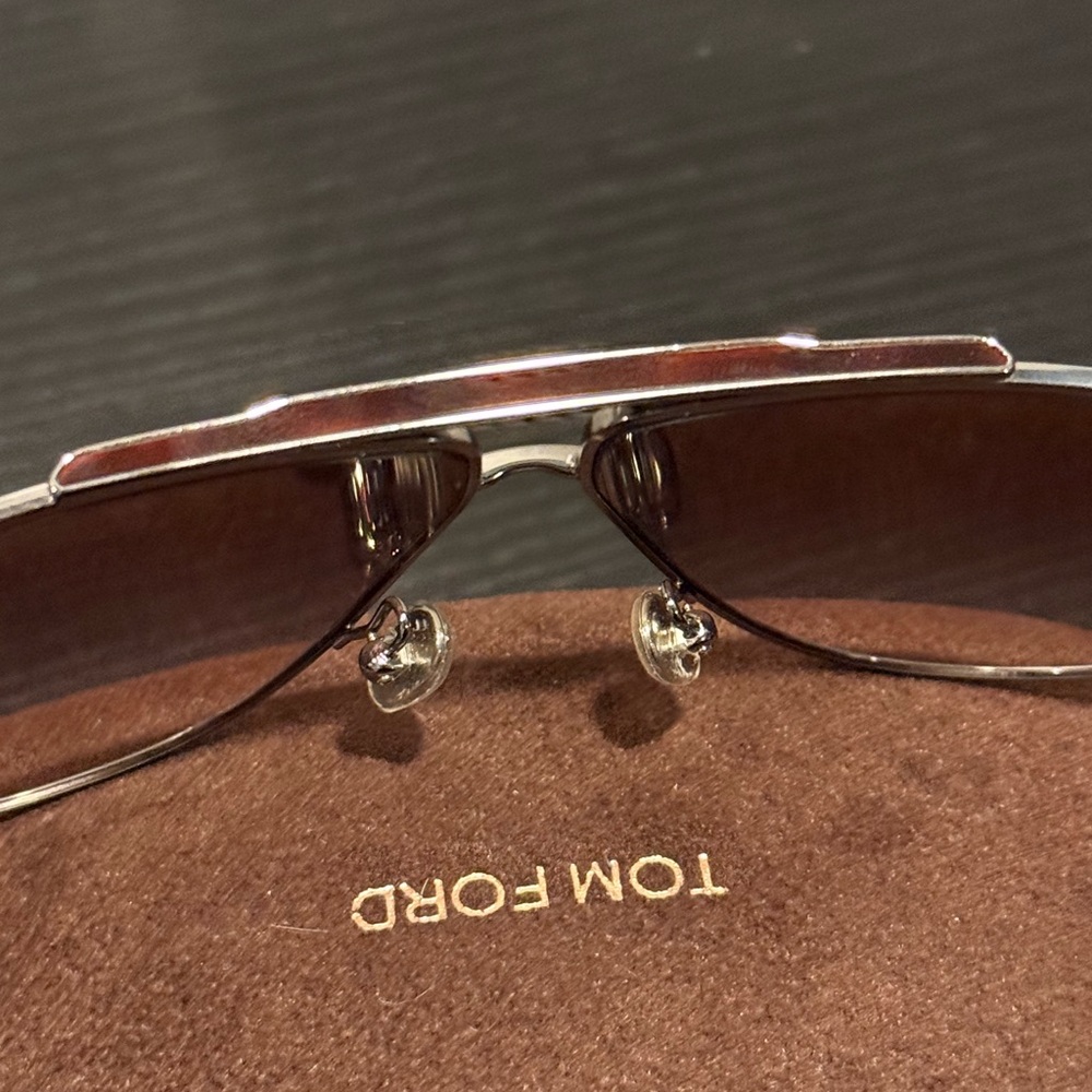 Tom Ford Riley Aviator-Frame Sunglasses - Picture 6 of 9